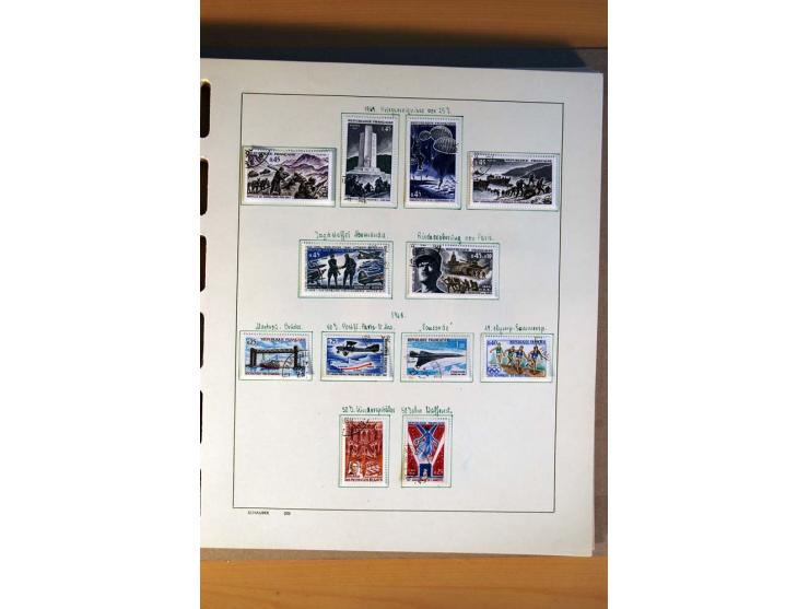 1781/1980, sehr schöne gestempelte Sammlung, teils nach Typen und Farben spezialisiert mit vielen besseren Werten, u.a. Mi.-N