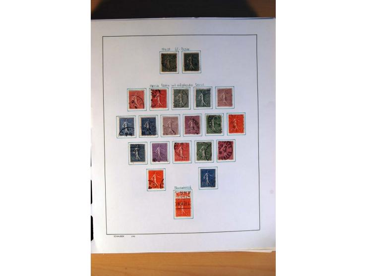1781/1980, sehr schöne gestempelte Sammlung, teils nach Typen und Farben spezialisiert mit vielen besseren Werten, u.a. Mi.-N