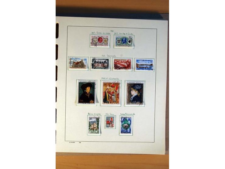 1781/1980, sehr schöne gestempelte Sammlung, teils nach Typen und Farben spezialisiert mit vielen besseren Werten, u.a. Mi.-N
