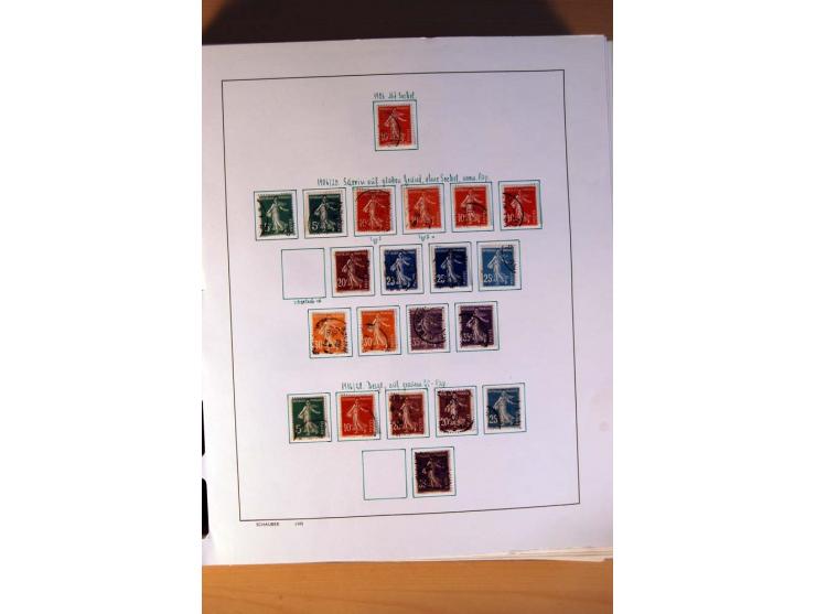 1781/1980, sehr schöne gestempelte Sammlung, teils nach Typen und Farben spezialisiert mit vielen besseren Werten, u.a. Mi.-N