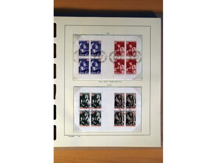 1781/1980, sehr schöne gestempelte Sammlung, teils nach Typen und Farben spezialisiert mit vielen besseren Werten, u.a. Mi.-N