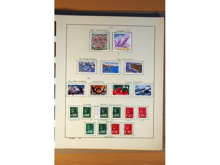 1781/1980, sehr schöne gestempelte Sammlung, teils nach Typen und Farben spezialisiert mit vielen besseren Werten, u.a. Mi.-N