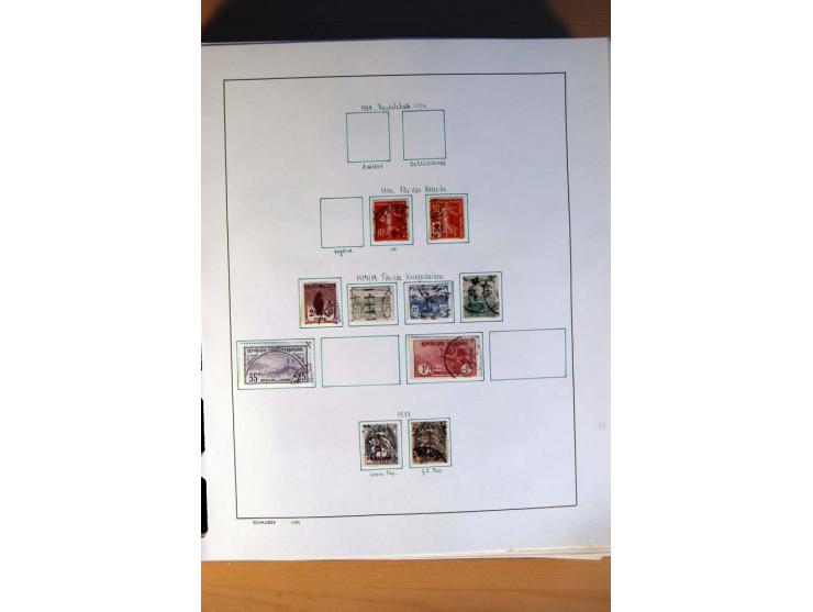 1781/1980, sehr schöne gestempelte Sammlung, teils nach Typen und Farben spezialisiert mit vielen besseren Werten, u.a. Mi.-N