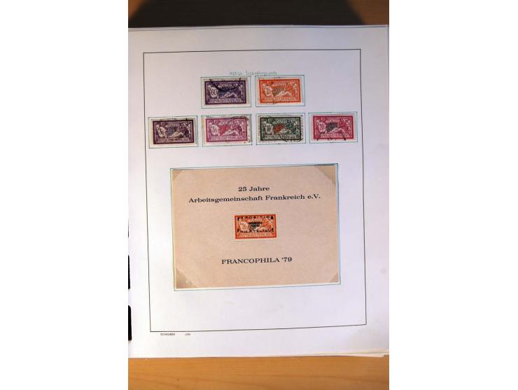 1781/1980, sehr schöne gestempelte Sammlung, teils nach Typen und Farben spezialisiert mit vielen besseren Werten, u.a. Mi.-N