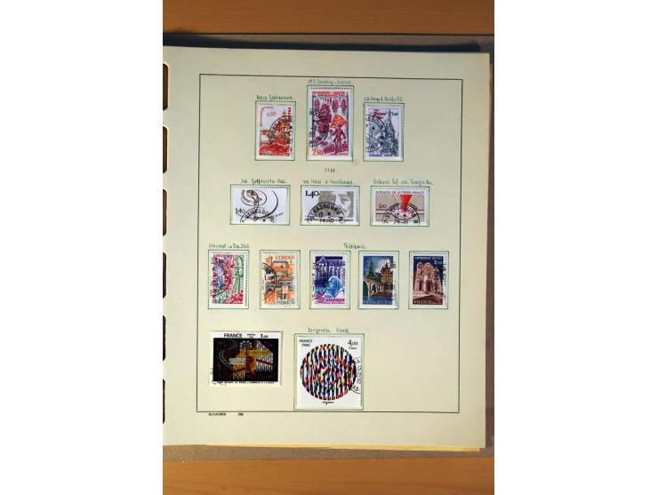 1781/1980, sehr schöne gestempelte Sammlung, teils nach Typen und Farben spezialisiert mit vielen besseren Werten, u.a. Mi.-N