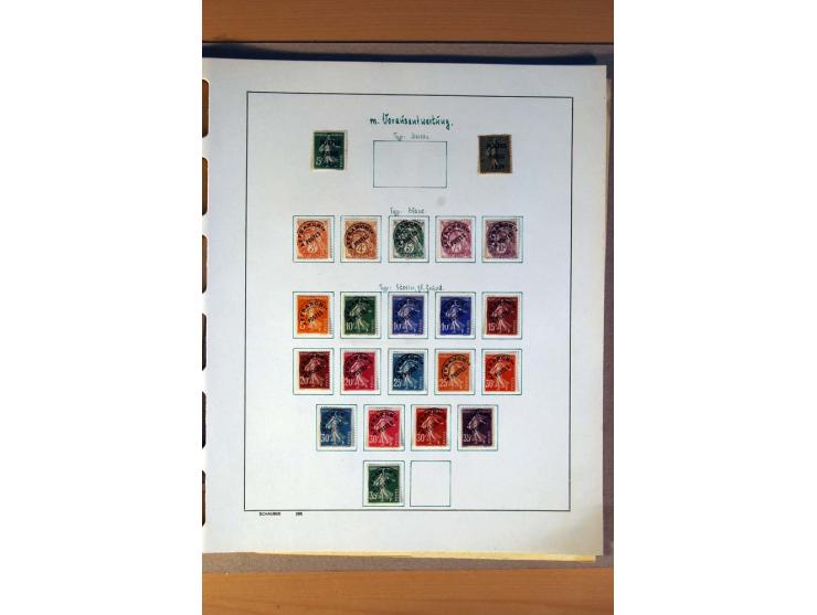 1781/1980, sehr schöne gestempelte Sammlung, teils nach Typen und Farben spezialisiert mit vielen besseren Werten, u.a. Mi.-N