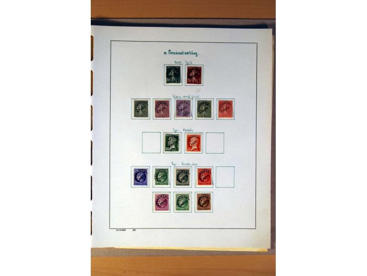 1781/1980, sehr schöne gestempelte Sammlung, teils nach Typen und Farben spezialisiert mit vielen besseren Werten, u.a. Mi.-N