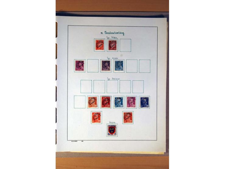 1781/1980, sehr schöne gestempelte Sammlung, teils nach Typen und Farben spezialisiert mit vielen besseren Werten, u.a. Mi.-N
