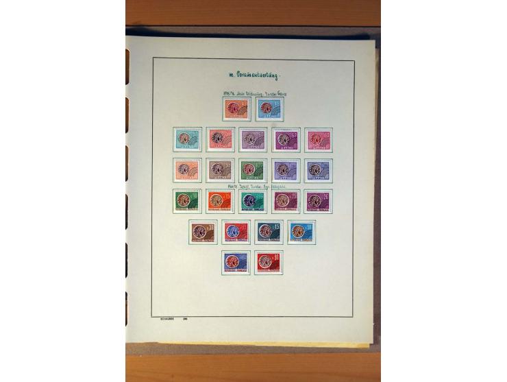 1781/1980, sehr schöne gestempelte Sammlung, teils nach Typen und Farben spezialisiert mit vielen besseren Werten, u.a. Mi.-N
