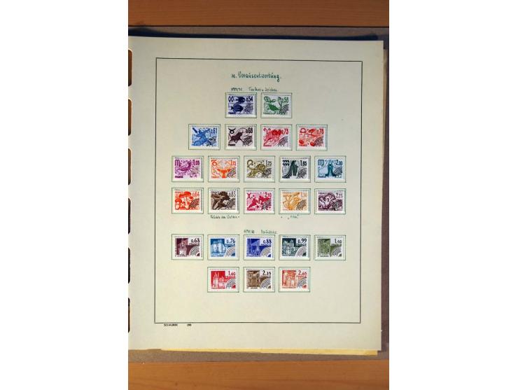 1781/1980, sehr schöne gestempelte Sammlung, teils nach Typen und Farben spezialisiert mit vielen besseren Werten, u.a. Mi.-N