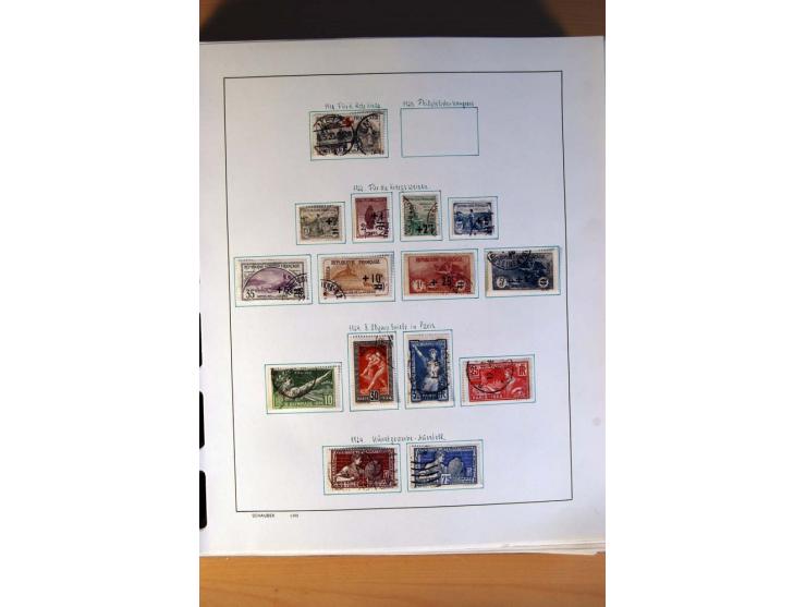 1781/1980, sehr schöne gestempelte Sammlung, teils nach Typen und Farben spezialisiert mit vielen besseren Werten, u.a. Mi.-N