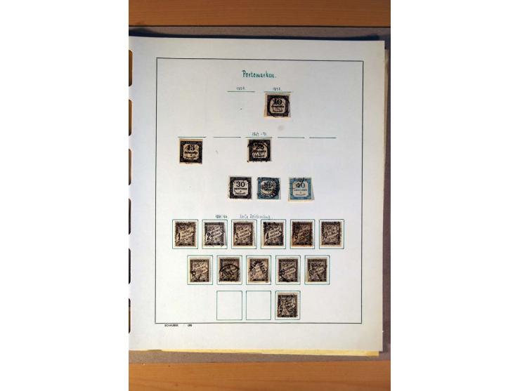 1781/1980, sehr schöne gestempelte Sammlung, teils nach Typen und Farben spezialisiert mit vielen besseren Werten, u.a. Mi.-N