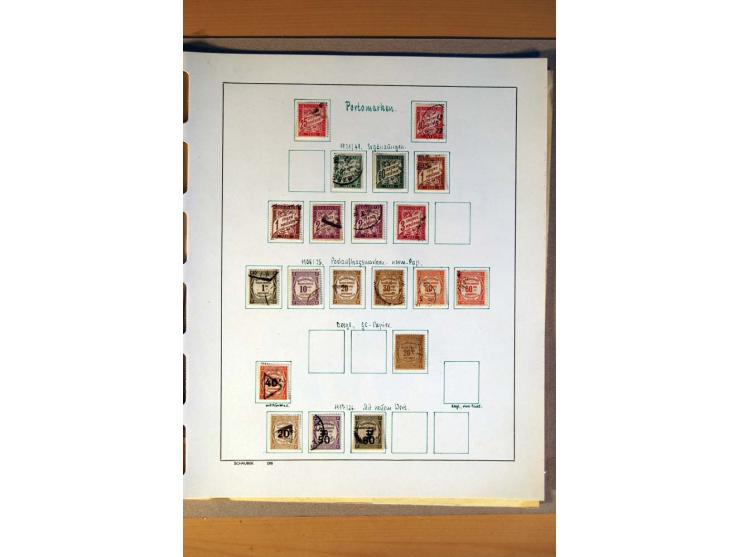 1781/1980, sehr schöne gestempelte Sammlung, teils nach Typen und Farben spezialisiert mit vielen besseren Werten, u.a. Mi.-N