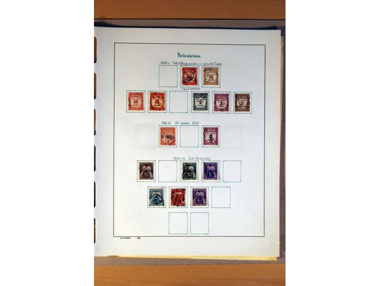 1781/1980, sehr schöne gestempelte Sammlung, teils nach Typen und Farben spezialisiert mit vielen besseren Werten, u.a. Mi.-N