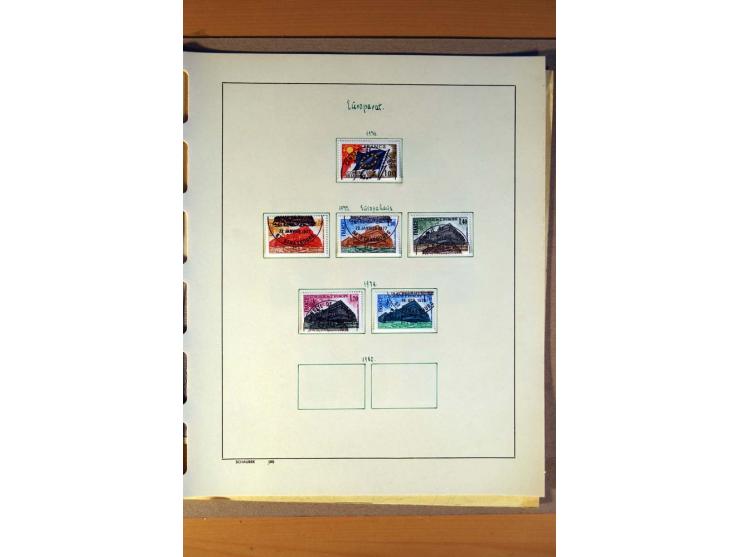 1781/1980, sehr schöne gestempelte Sammlung, teils nach Typen und Farben spezialisiert mit vielen besseren Werten, u.a. Mi.-N