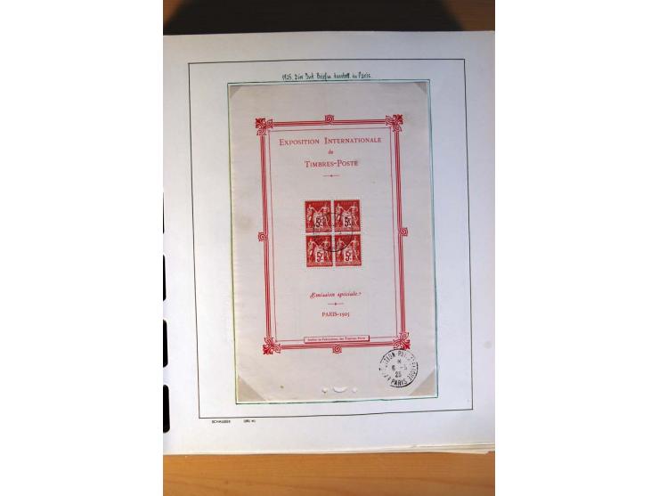 1781/1980, sehr schöne gestempelte Sammlung, teils nach Typen und Farben spezialisiert mit vielen besseren Werten, u.a. Mi.-N