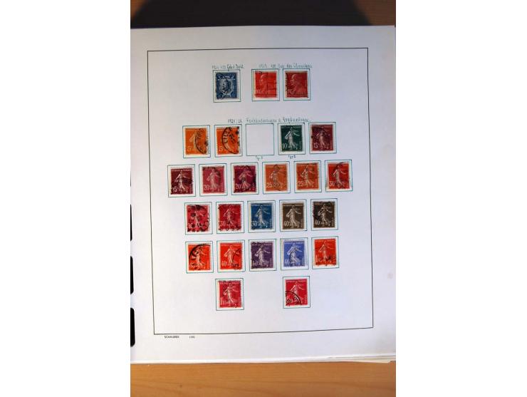 1781/1980, sehr schöne gestempelte Sammlung, teils nach Typen und Farben spezialisiert mit vielen besseren Werten, u.a. Mi.-N