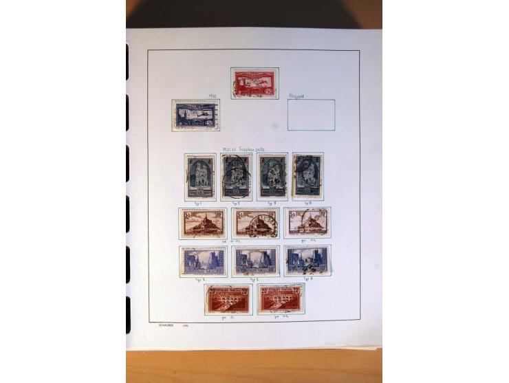 1781/1980, sehr schöne gestempelte Sammlung, teils nach Typen und Farben spezialisiert mit vielen besseren Werten, u.a. Mi.-N