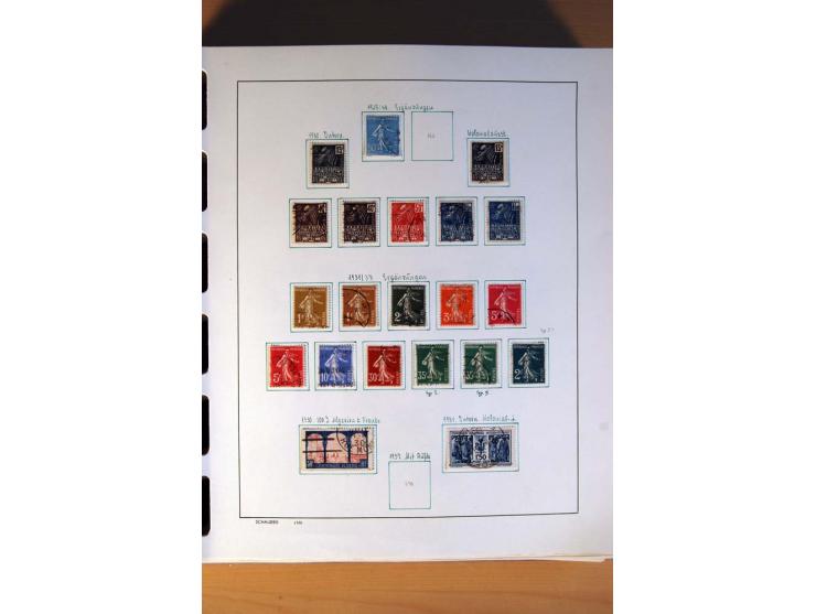 1781/1980, sehr schöne gestempelte Sammlung, teils nach Typen und Farben spezialisiert mit vielen besseren Werten, u.a. Mi.-N