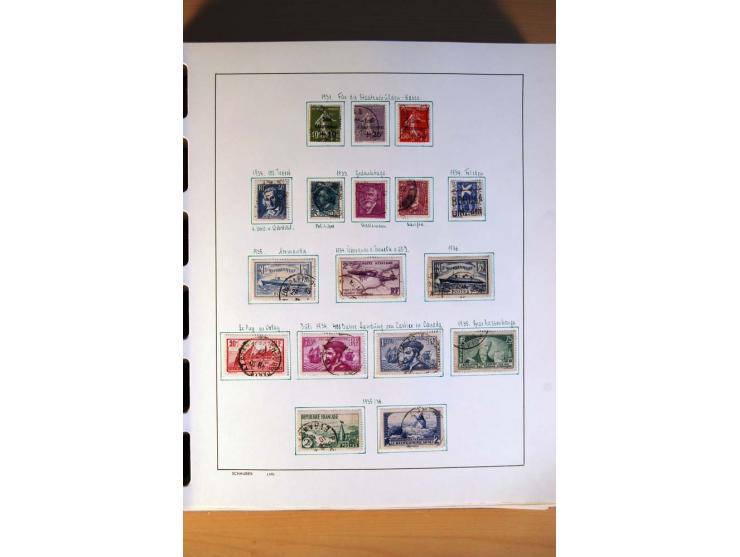1781/1980, sehr schöne gestempelte Sammlung, teils nach Typen und Farben spezialisiert mit vielen besseren Werten, u.a. Mi.-N