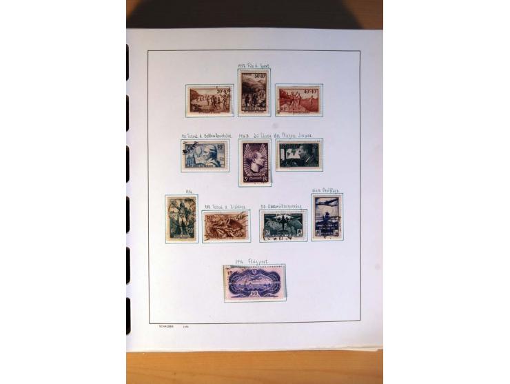 1781/1980, sehr schöne gestempelte Sammlung, teils nach Typen und Farben spezialisiert mit vielen besseren Werten, u.a. Mi.-N