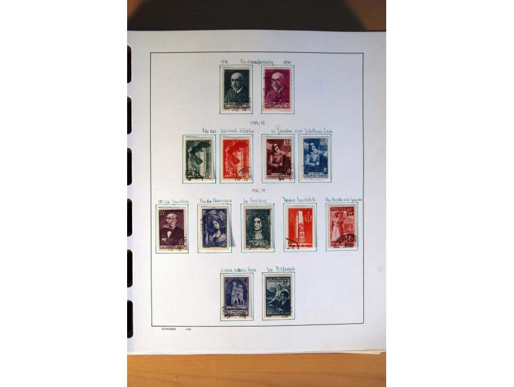 1781/1980, sehr schöne gestempelte Sammlung, teils nach Typen und Farben spezialisiert mit vielen besseren Werten, u.a. Mi.-N