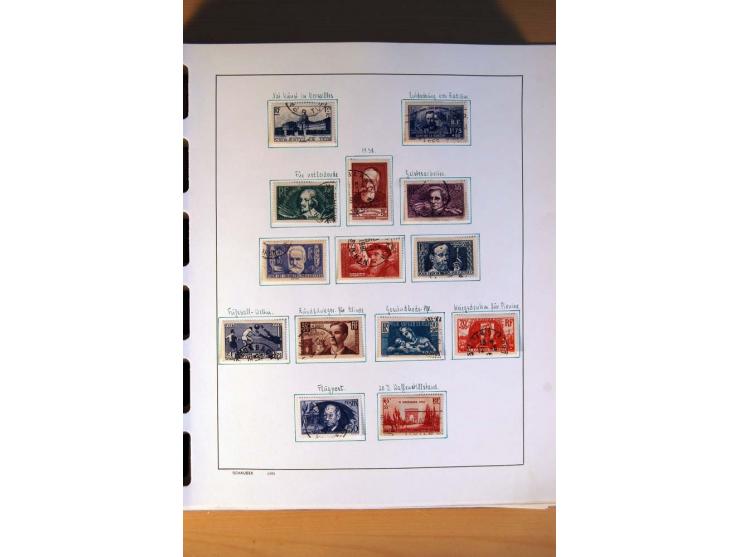 1781/1980, sehr schöne gestempelte Sammlung, teils nach Typen und Farben spezialisiert mit vielen besseren Werten, u.a. Mi.-N