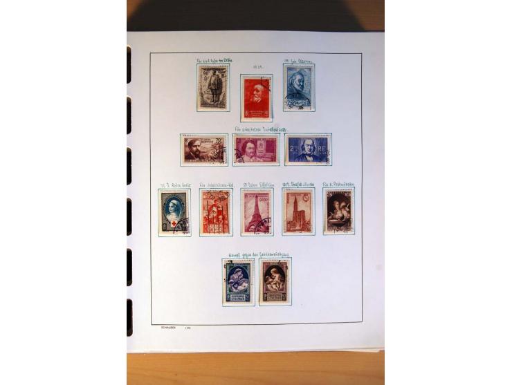 1781/1980, sehr schöne gestempelte Sammlung, teils nach Typen und Farben spezialisiert mit vielen besseren Werten, u.a. Mi.-N