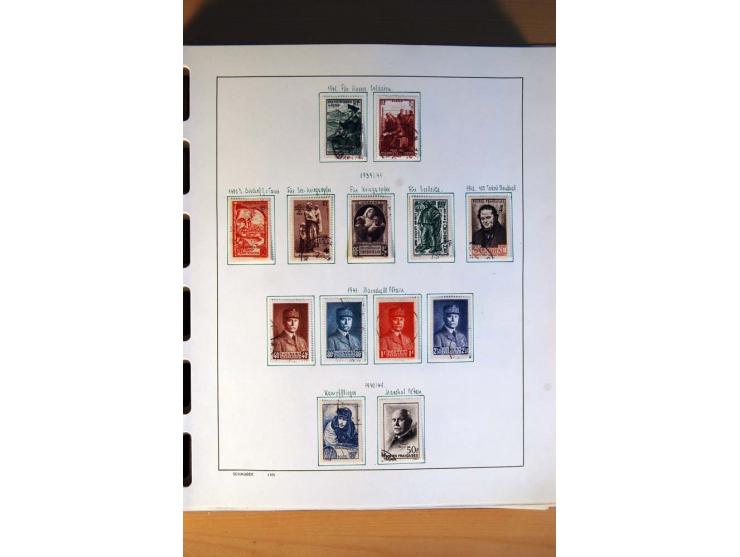 1781/1980, sehr schöne gestempelte Sammlung, teils nach Typen und Farben spezialisiert mit vielen besseren Werten, u.a. Mi.-N