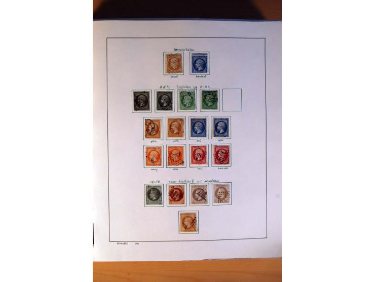 1781/1980, sehr schöne gestempelte Sammlung, teils nach Typen und Farben spezialisiert mit vielen besseren Werten, u.a. Mi.-N