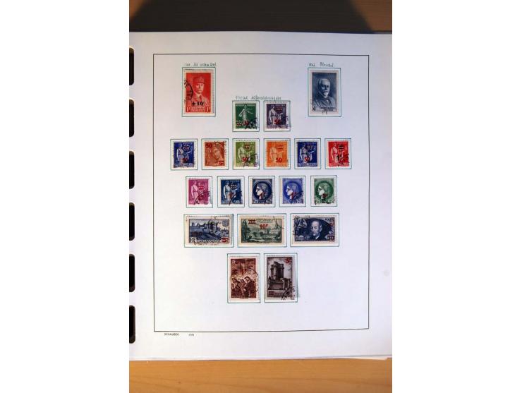 1781/1980, sehr schöne gestempelte Sammlung, teils nach Typen und Farben spezialisiert mit vielen besseren Werten, u.a. Mi.-N