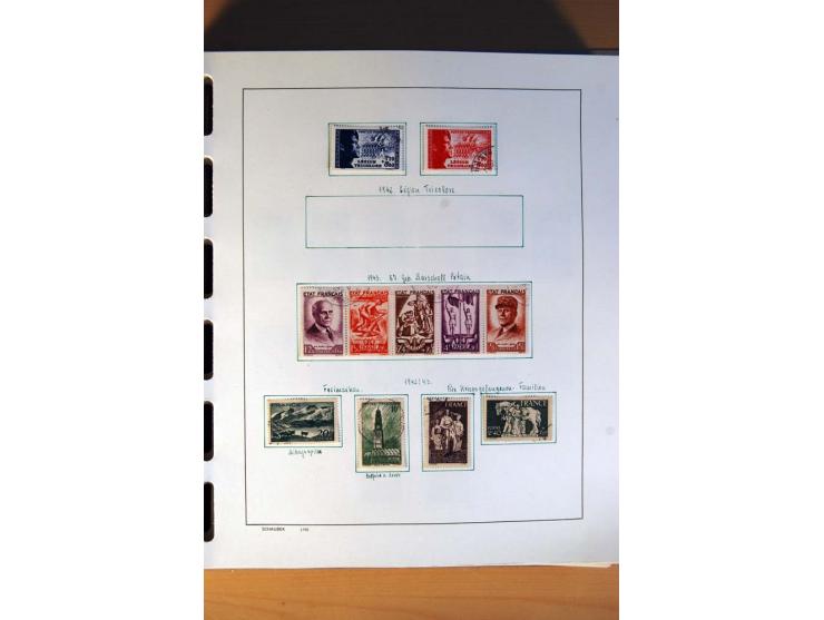 1781/1980, sehr schöne gestempelte Sammlung, teils nach Typen und Farben spezialisiert mit vielen besseren Werten, u.a. Mi.-N