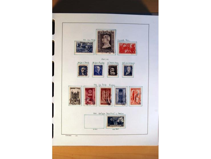 1781/1980, sehr schöne gestempelte Sammlung, teils nach Typen und Farben spezialisiert mit vielen besseren Werten, u.a. Mi.-N
