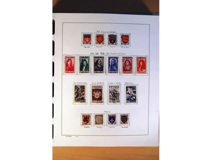 1781/1980, sehr schöne gestempelte Sammlung, teils nach Typen und Farben spezialisiert mit vielen besseren Werten, u.a. Mi.-N