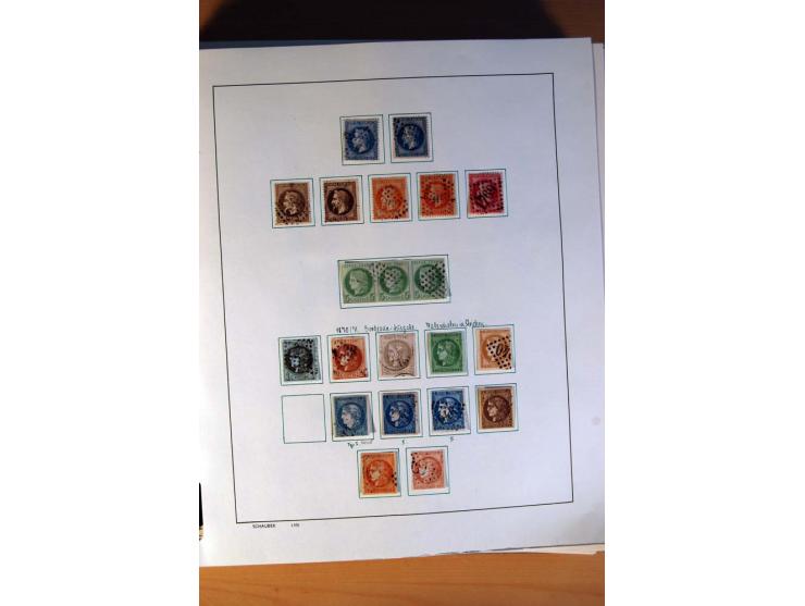 1781/1980, sehr schöne gestempelte Sammlung, teils nach Typen und Farben spezialisiert mit vielen besseren Werten, u.a. Mi.-N