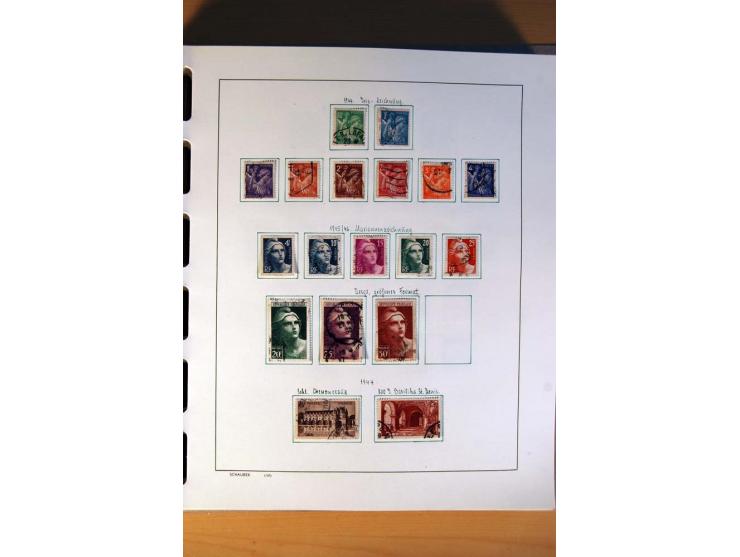 1781/1980, sehr schöne gestempelte Sammlung, teils nach Typen und Farben spezialisiert mit vielen besseren Werten, u.a. Mi.-N