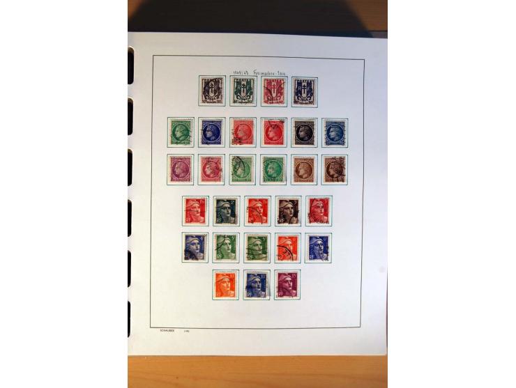 1781/1980, sehr schöne gestempelte Sammlung, teils nach Typen und Farben spezialisiert mit vielen besseren Werten, u.a. Mi.-N