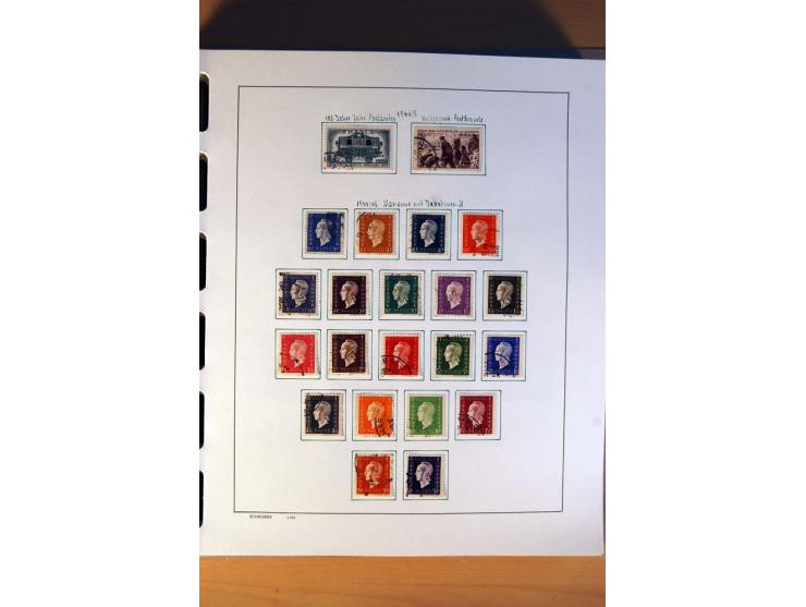 1781/1980, sehr schöne gestempelte Sammlung, teils nach Typen und Farben spezialisiert mit vielen besseren Werten, u.a. Mi.-N