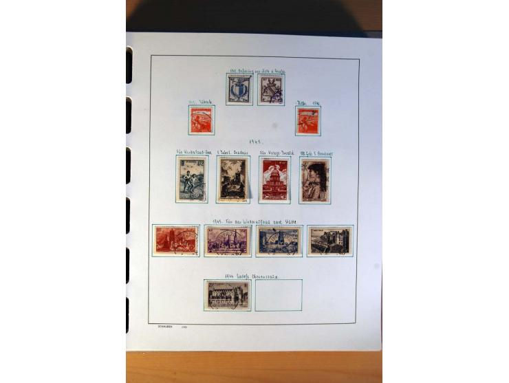 1781/1980, sehr schöne gestempelte Sammlung, teils nach Typen und Farben spezialisiert mit vielen besseren Werten, u.a. Mi.-N