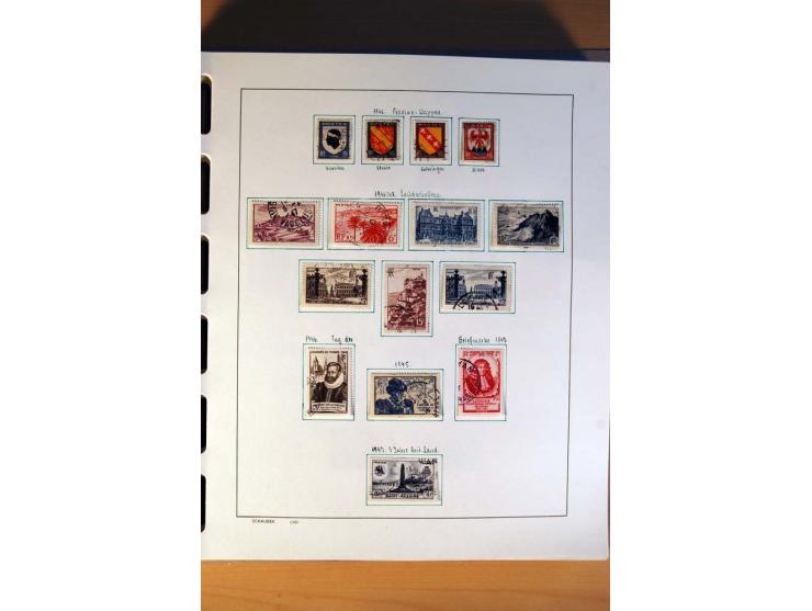 1781/1980, sehr schöne gestempelte Sammlung, teils nach Typen und Farben spezialisiert mit vielen besseren Werten, u.a. Mi.-N