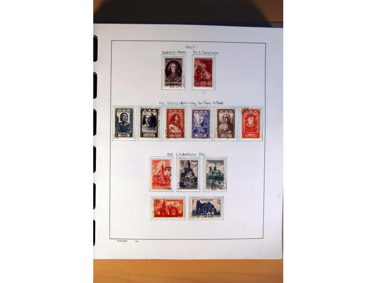 1781/1980, sehr schöne gestempelte Sammlung, teils nach Typen und Farben spezialisiert mit vielen besseren Werten, u.a. Mi.-N