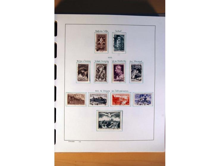 1781/1980, sehr schöne gestempelte Sammlung, teils nach Typen und Farben spezialisiert mit vielen besseren Werten, u.a. Mi.-N