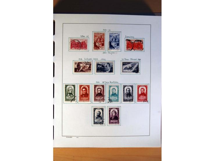 1781/1980, sehr schöne gestempelte Sammlung, teils nach Typen und Farben spezialisiert mit vielen besseren Werten, u.a. Mi.-N