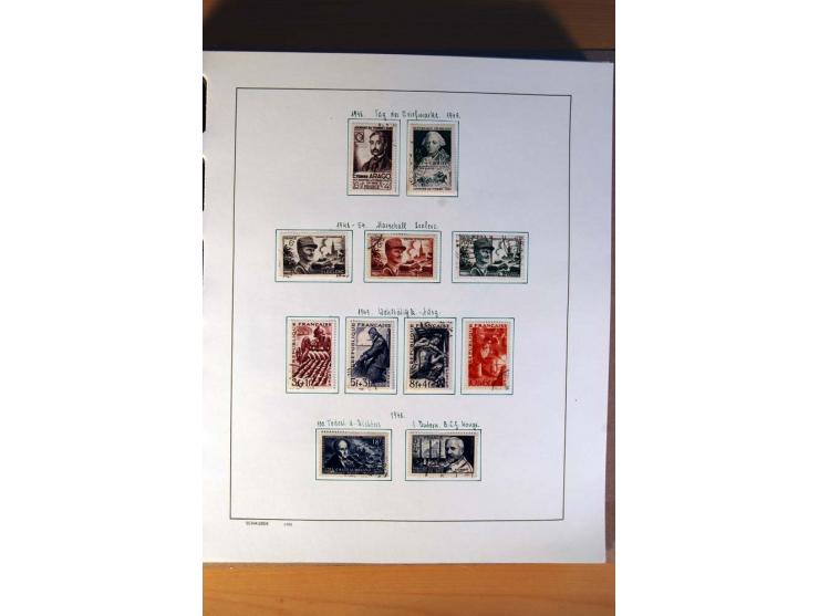1781/1980, sehr schöne gestempelte Sammlung, teils nach Typen und Farben spezialisiert mit vielen besseren Werten, u.a. Mi.-N