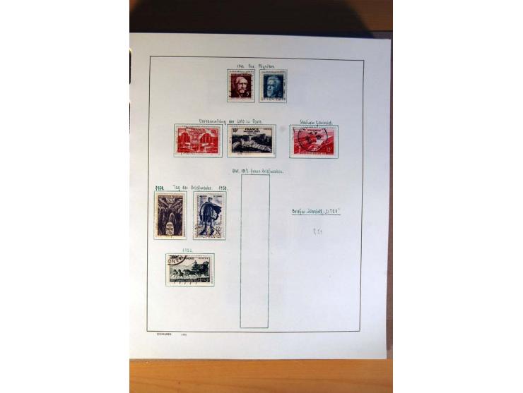 1781/1980, sehr schöne gestempelte Sammlung, teils nach Typen und Farben spezialisiert mit vielen besseren Werten, u.a. Mi.-N