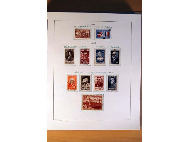 1781/1980, sehr schöne gestempelte Sammlung, teils nach Typen und Farben spezialisiert mit vielen besseren Werten, u.a. Mi.-N
