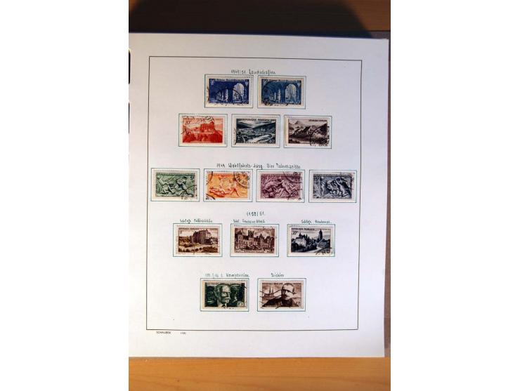 1781/1980, sehr schöne gestempelte Sammlung, teils nach Typen und Farben spezialisiert mit vielen besseren Werten, u.a. Mi.-N