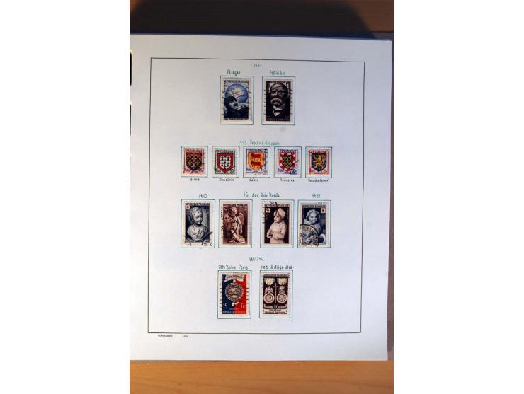 1781/1980, sehr schöne gestempelte Sammlung, teils nach Typen und Farben spezialisiert mit vielen besseren Werten, u.a. Mi.-N