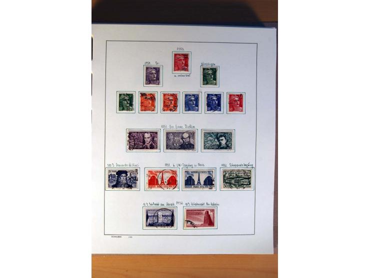 1781/1980, sehr schöne gestempelte Sammlung, teils nach Typen und Farben spezialisiert mit vielen besseren Werten, u.a. Mi.-N