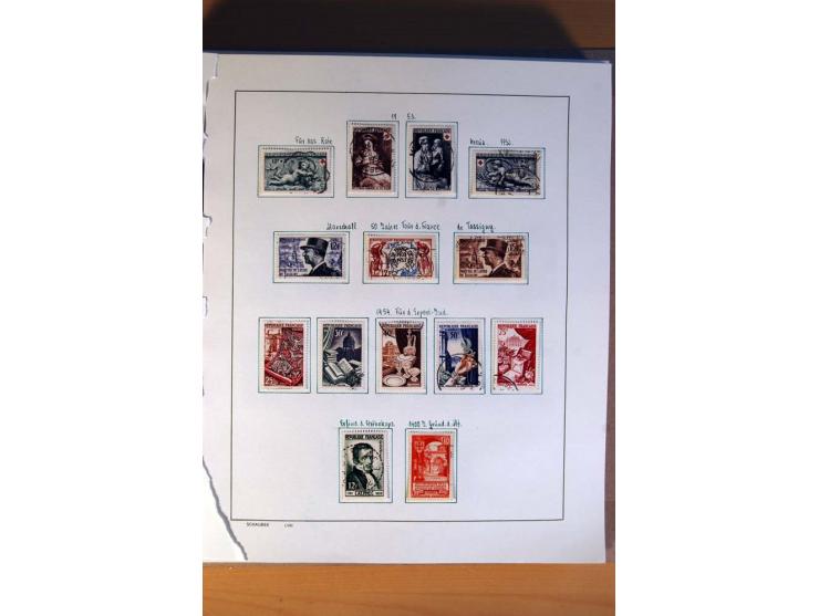 1781/1980, sehr schöne gestempelte Sammlung, teils nach Typen und Farben spezialisiert mit vielen besseren Werten, u.a. Mi.-N
